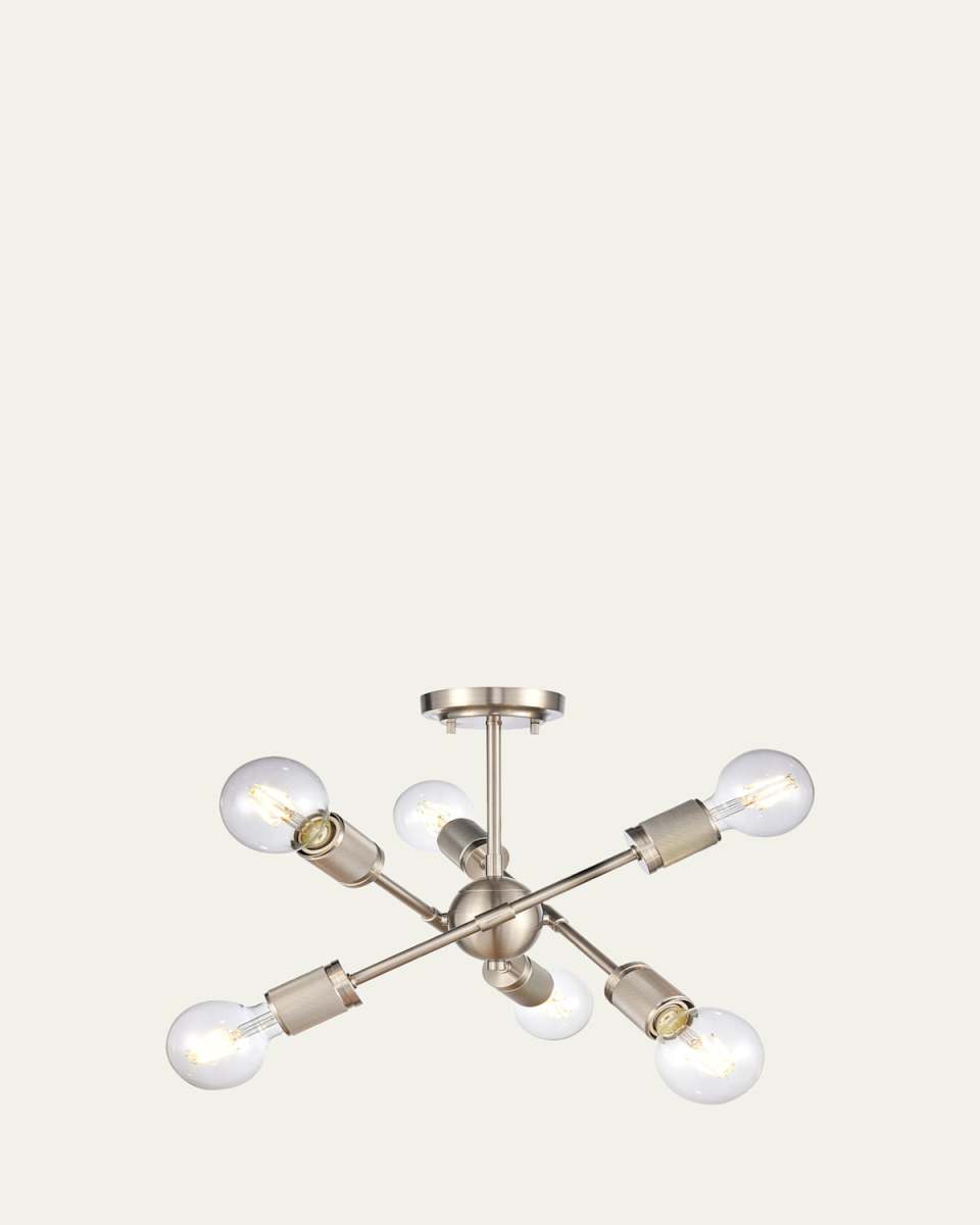 Module 3-Light Semi Flush Mount